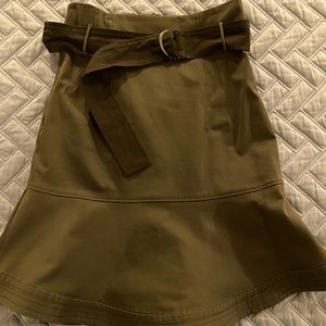 MARISSA WEBB army green Dani skirt size 4